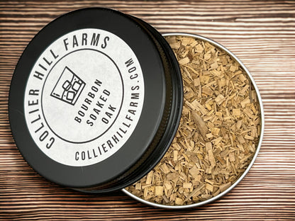 Cocktail/Whiskey Smoker Bourbon Soak Oak Wood Chips Tin