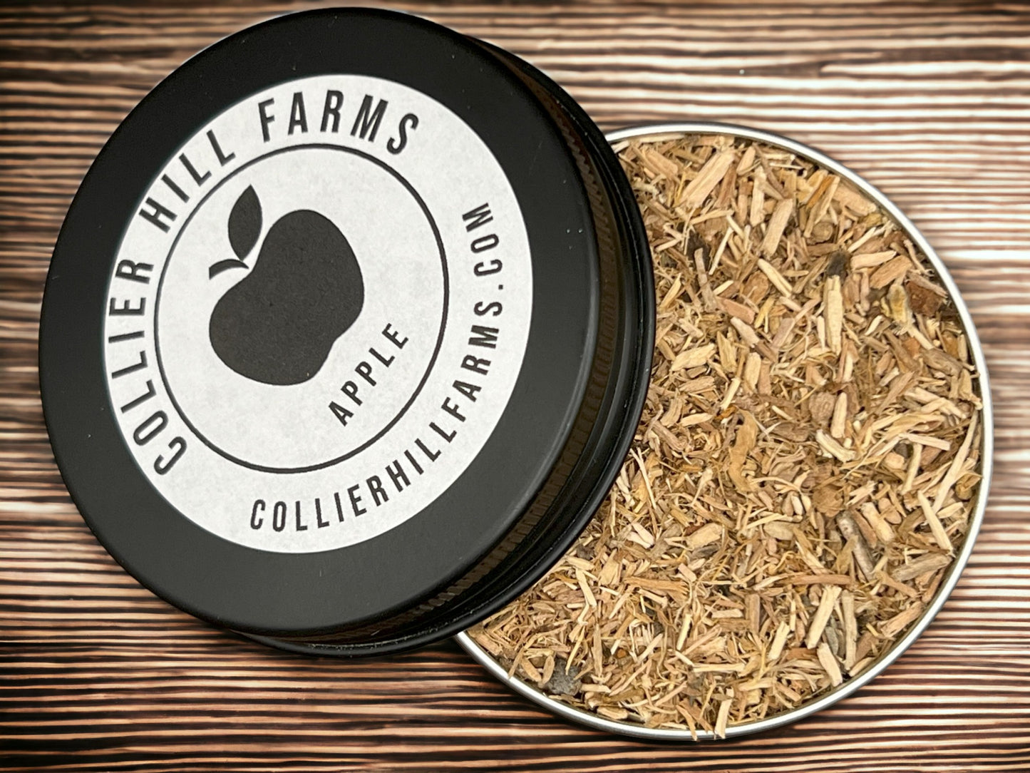 Cocktail/Whiskey Smoker Apple Wood Chips Tin